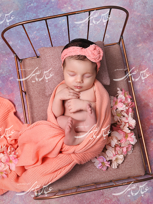 ژست نوزاد تا 50 روزگی